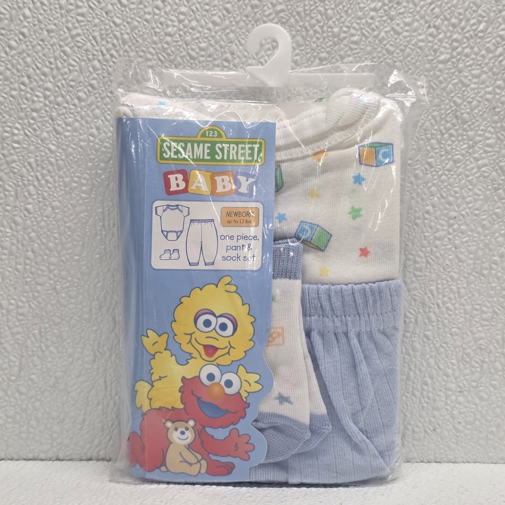 Sesame Street Baby Newborn Outfit Vintage 2000 Kmart